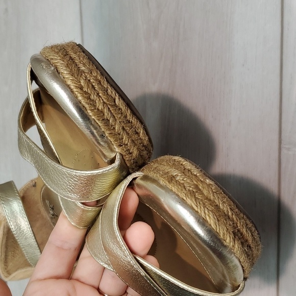 Euro By Sofft Womens Soft Comfort Espadrille Wedge Sandals Shoes sz 9M - Picture 5 of 13